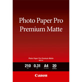 Canon PM-101 Premium A4 Matte Photo Paper 20 sheets - 8657B005